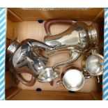 Barker Ellis Silver plated tea set: