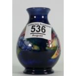 Walter Moorcroft Small Vase: height 9.