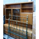Large Mackintosh Mid Century 3 door Glaze Room Divide Bookcase: 180cm width x depth 42cm x height