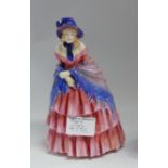 Royal Doulton lady figure A Victorian Lady: Royal Doulton model number HN728.