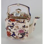 Mason Mandalay Pattern Kettle: height 23cm