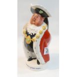 Beswick Worthingtons Lord Major Advertisng Figure: green top,