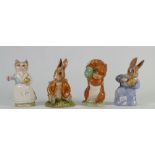 Beswick Beatrix Potter Figures to include: Squirrel Nutkin, Cottontail,