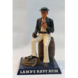 Tunnicliffe Lambs Navy Rum Plastic Advertising Figure: height 19cm