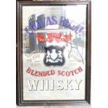 Large Chivas Regal Blended Scotch Whisky Pub Advertising Mirror: height 98cm x width 67cm