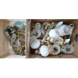 A large collection Brass Light & Door Fittings(2):