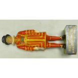 Rubberoid Beefeater Dry Gin Advertising Figure: height 38cm