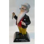 Rubber Youngers Advertising Figure: pint pot missing,