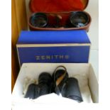 Boxed Zenith 8 x 30 ZCF & 7 x 50 Binoculars(2)