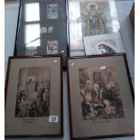 A collection of Religious Theme Framed Prints(5):