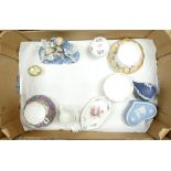 A collection of pottery items to include: Royal Albert Cup & Saucer ,