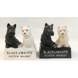 Black and White Ceramic Adverting Figure : together with Similar Plastic item,