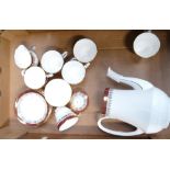 Duchess China Gilded Coffee Set(22 piece):