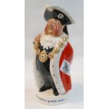 Beswick Worthingtons Lord Major Advertisng Figure: red top,