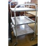 Mid Century Metal Drinks Trolley(1):