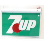 Free Hanging 7 up Advertising Lamp: