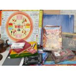 A collection of vintage board games: to include The James Bond box, mine a million, Wembeley,