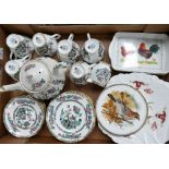 A Mixed collection of items to include: Crown Trent Part Tea Set,