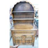 Oak Arch Topped Dresser: