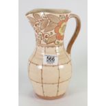 Bursley Ware Charlotte Rhead TL3 Patterned Pottery: Water Jug,