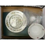 A Collection of pottery: including Royal Doulton Tonkin dinner plates,