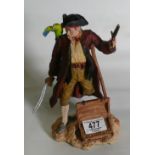 Royal Doulton resin figure Long John Silver: