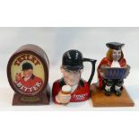A collection of 3 Tetley Advertising items to include: Limited Edition TOby Jug,