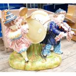 Majolica Effect Childrens Pottery Band F