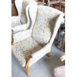 Parker Knoll Upholstered Wing Back Arm C