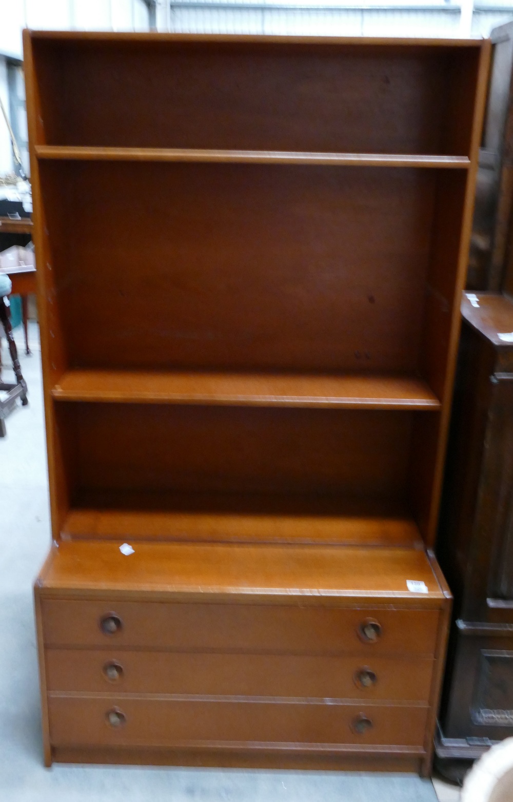 Mid Century Teak Book Case: