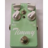 A Timmy guitar pedal: