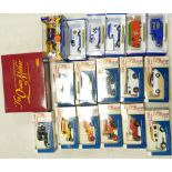 A collection of LLedo Days Gone Boxed Model Cars and Vans: together with similar Oxford Die Cast