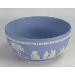 Wedgwood Blue Jasper Fruit bowl: diameter 20.5cm