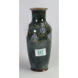 Royal Doulton Stone Ware Vase: height 23cm