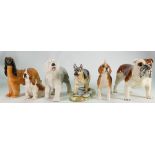 Beswick Bulldog Basford British Mascot: model 965, Campion beagle wendover billy, Afghan hound