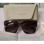 Five pairs of Michael Kors unisex sunglasses: cased.