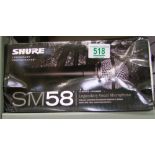 Shure SM58 microphones: x 5.