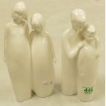 Royal Doulton Images Figures : Sisters HN3018 & Brothers HN3191(2)