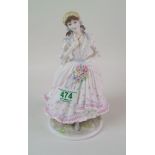 Royal worcester figure The Village Bride: limited edition