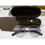 Three pairs of Tom Ford unisex Dorudo 54 sunglasses: cased.