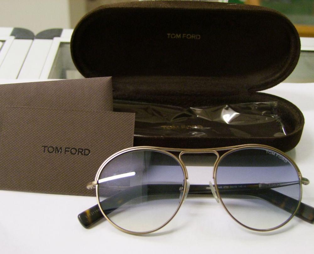 Three pairs of Tom Ford unisex Dorudo 54 sunglasses: cased.