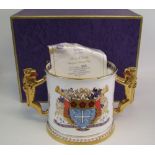 A Paragon boxed Commemorative loving cup: limited edition, 283 of 500.