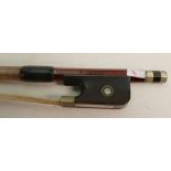 Cello Bow by W Seifert: Stamped W Seifert,