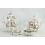 Royal Doulton Brambly Hedge tea & coffee ware: From the Brambly Hedge series comprising teapot,