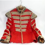 British Grenadier Drummer Tunic: Made by L Silberston and Sons Limited,