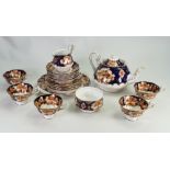 Royal Albert Heirloom patterned part tea set: 15 pieces.