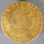 Full Guinea gold coin 1794: Condition VF dent and slight bend.