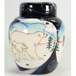 Moorcroft Collectors Club Arctic Tundra Ginger Jar: Height 16cm