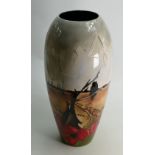 Moorcroft Prestige vase Lest we Forget: Trial piece numbered edition 40.