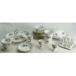 A collection of Shelley tea and dinner ware in the Chelsea design pattern 11280: To include five
